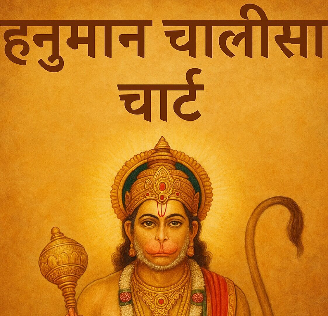 hanuman chalisa chart cover