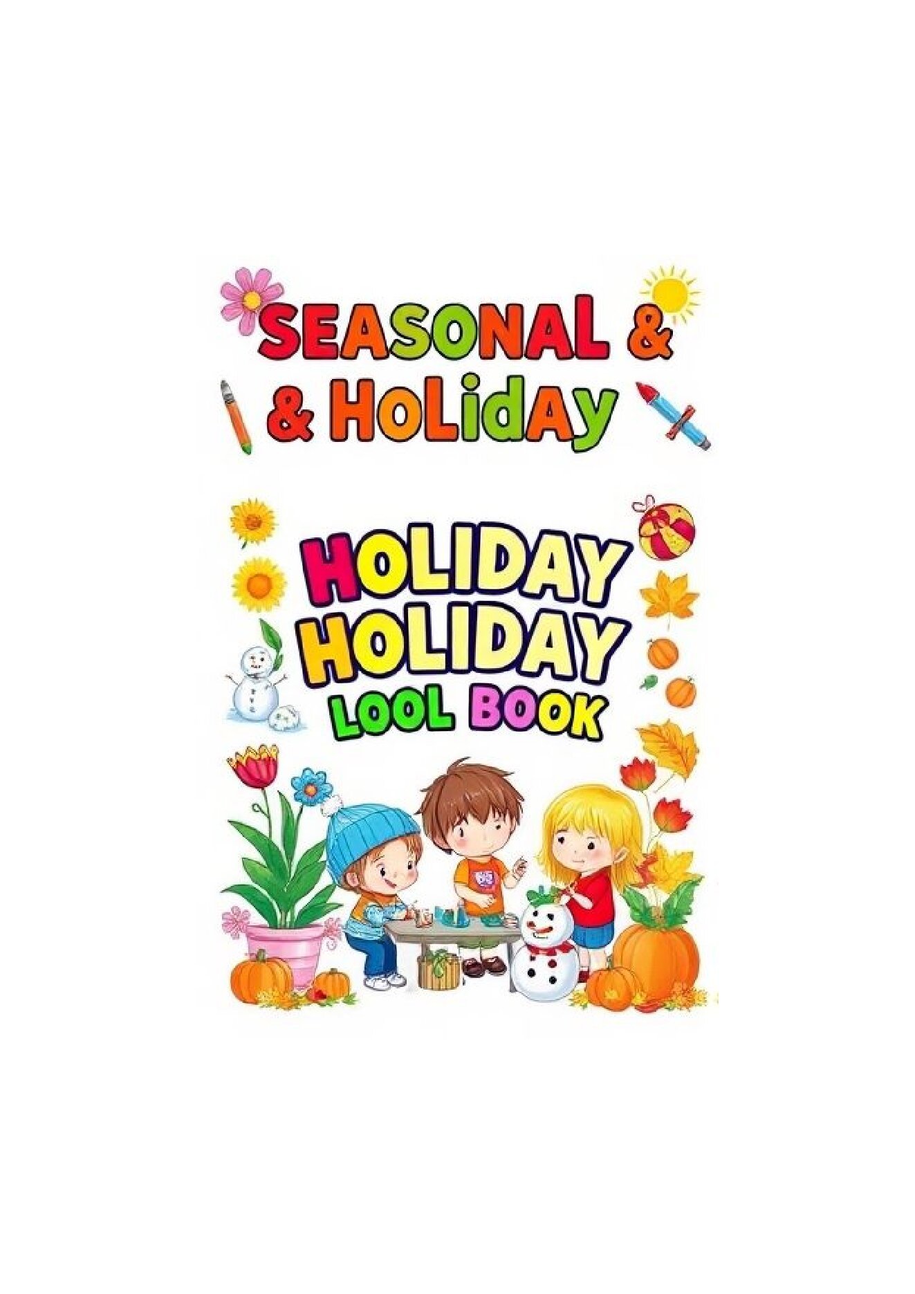 seasonal holiday activity books cover