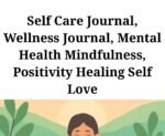 self care journal wellness journal mental health mindfulness positivity healing self love cover