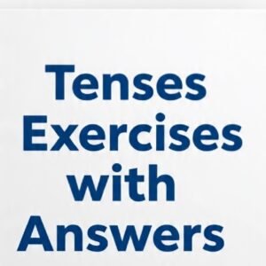 tenses exercises with answers cover