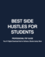 best side hustles for students cover
