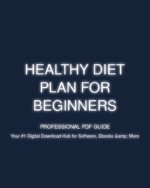 healthy diet plan for beginners cover