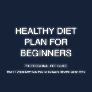 healthy diet plan for beginners