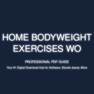 home bodyweight exercises wo cover