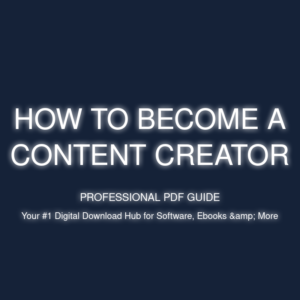 how to become a content creator cover