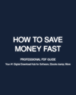 how to save money fast cover