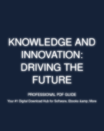 knowledge and innovation: driving the future cover