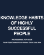 knowledge habits of highly successful people cover