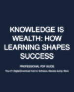 knowledge is wealth: how learning shapes success cover