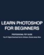 learn photoshop for beginners cover
