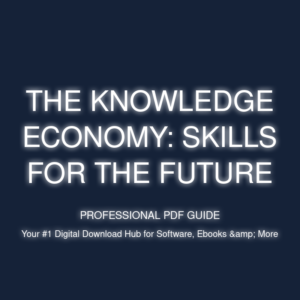 the knowledge economy: skills for the future cover