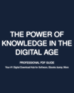 the power of knowledge in the digital age cover