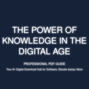 the power of knowledge in the digital age cover