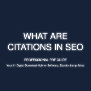 what are citations in seo cover