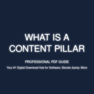 what is a content pillar cover